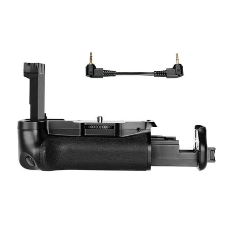 - Vertical Battery Grip Holder for Canon EOS 800D/ Rebel T7i/ 77D DSLR Camera Work with One or Two LP-E 17 Battery