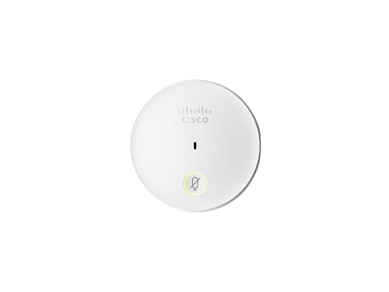 Cisco Wired Boundary Microphone - 24.61 ft - 80 Hz to 20 kHz -34 dB - Omni-directional - Table Mount - Mini-phone