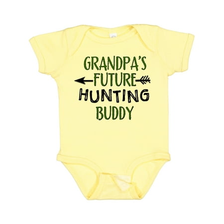 

Inktastic Grandpas Future Hunting Buddy Gift Baby Boy or Baby Girl Bodysuit