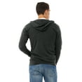 thumbnail image 3 of Bella + Canvas Unisex Triblend Full-Zip Lightweight Hoodie - 3939, 3 of 4