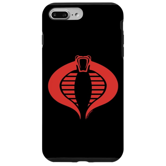 Funda para iPhone 7 Plus y 8 Plus con Logo Cobra de G.I. Joe