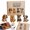 C, variant on IFRINID 3D Beaded Dog DIY Craft Kit, Acrylic Bead Animal Making Set with Instructions for Beginners and Craft Lovers