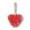 Deep Red, variant on Dopamine Colorful Pearl Love Pendant Necklace