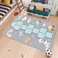 thumbnail image 2 of Dreammotif Hopscotch Children's Room Carpet - High Quality, Soft and Durable, Perfect for Children's Room - Sports Field, 2 of 8