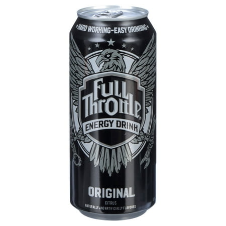 Full Throttle Original Energy Drink 16oz Cans (Quantity of 24)