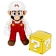 thumbnail image 2 of Figura de acción SUPER MARIO Fire Mario con flor de fuego de 10 cm, 2 of 3