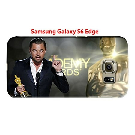 Ganma Leonardo DiCaprio Best Actor 2015 Case For Samsung Galaxy S6 Edge Hard Case (Best Samsung Galaxy S6 Case)
