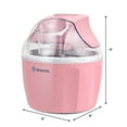 STAKOL 1.5 Quart Automatic Ice Cream Maker Freezer Bowl Dessert Machine