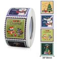 thumbnail image 1 of Pegatinas de Feliz Navidad para tarjetas, etiquetas adhesivas cuadradas de 500 cm para árbol de Navidad, sobres de regalo, caja de sellado, bolsa, 50-3,8 Uds., 1 of 3