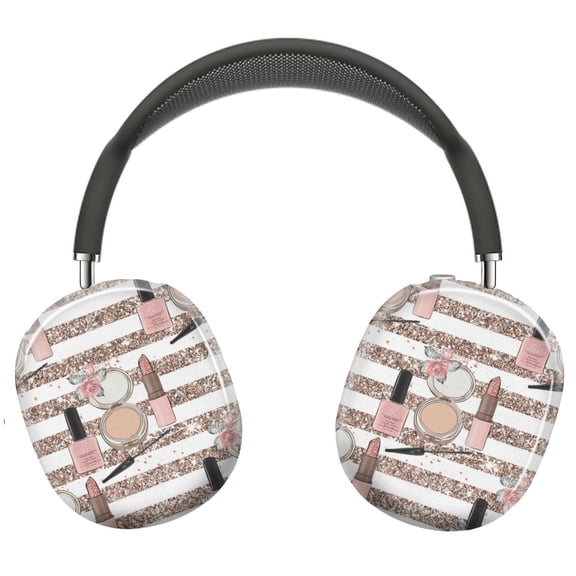 Protective Cover for AirPods Max Make Up=2 Headphones Aesthetic Print Snap On Cases