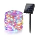 thumbnail image 1 of Luces solares de hadas para exteriores, 22 m, 200 luces LED de hadas para exteriores, luces de hadas solares de alambre de cobre impermeables, 8 modos de decoración para jardín navideño,, 1 of 5