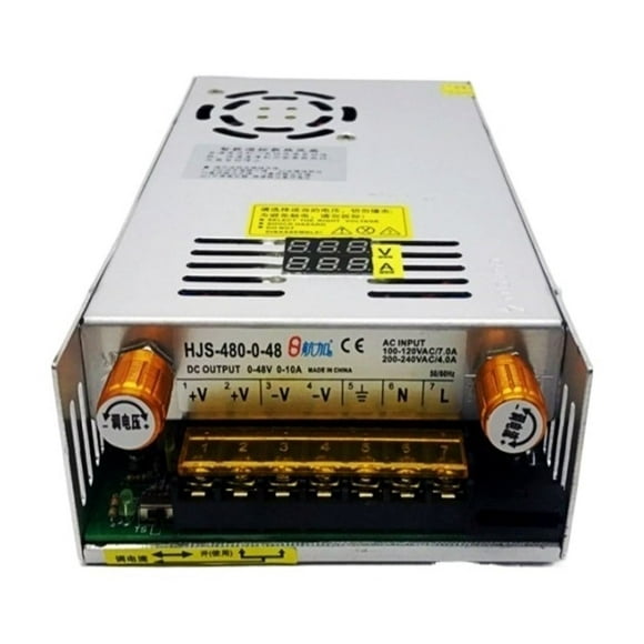 AC DC 5V 12V 24V 36V 48V Adjustable Switching Power Supply 60V 80V 120V 160V 300V 480W With Digital Display Power Supply ,Easy Operation