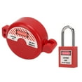 Gate Valve Lockout, Antiaging PA Lockout Tagout Valve Lock For Gas ...