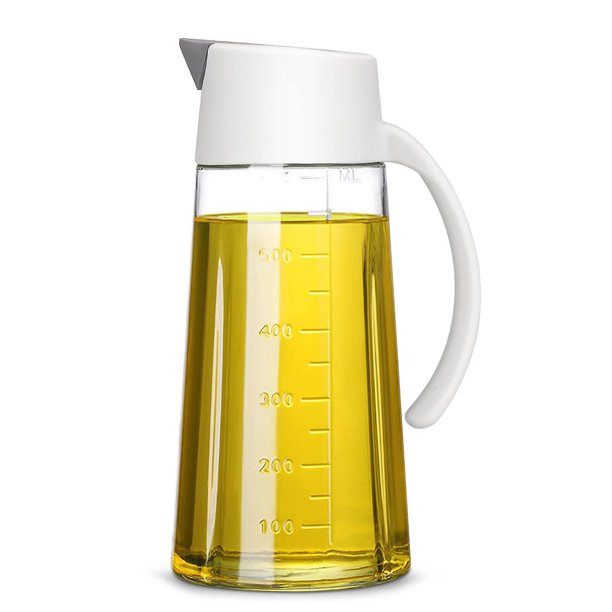 Dispensador automático de aceite con tapa de 650 ml con mango antideslizante