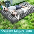 thumbnail image 2 of Doppel Isomatte Camping Isomatte für 2 Personen 196cm Grau, 2 of 7