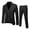 J-Black, variant on Men'S Suit Slim 3 Slim Fit Suit Men Piece Suit Business Wedding Mens Plaid Suit Party Jacket Vest & Wedding Suit for Men Pants