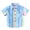 Sky Blue, variant on BOBOGOJP Hawaiian Shirts for Boys Button Down Shirt Short Sleeve Shirts Girls Hawaiian Shirt Summer Beach Tops for Kids Dark Blue for Size 12-18 Months
