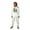 White, variant on 2 Piece Outfit For Boys Christmas Girls Fleece Tracksuit Winter Warm Pullover Hoodie With Pants Casual Cute Printed Jogger Xmas Holiday Clothing Sets