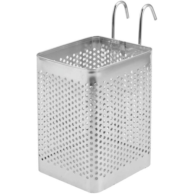 Cesta para fregadero Sundarling, soporte para utensilios de cocina, palillos, cuchillos y tenedores, cesta para secar, 2,87 x 2,87 x 4,52 pulgadas (estilo 1)