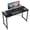 Black, variant on edx 55 inch Computer Desk Modern Writing Desk, Industrial Office Desk, Office Table for Small Spaces,Sturdy Laptop Table for Home Office, Rust