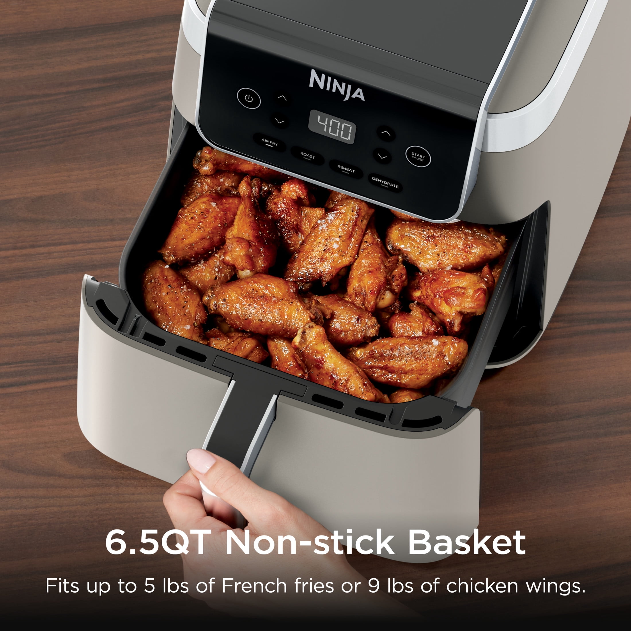 Ninja Air Fryer Pro XL 6.5-Qt, 4-in-1, Air Crisp Technology