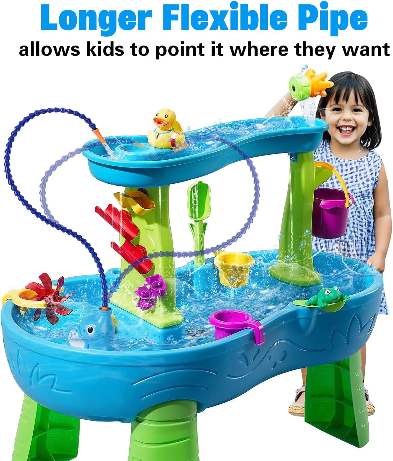 Water Table Pump, Portable Water Pump for Water Table, Powerful 並行輸入品 Water Table Pump for Step 2 - Cordless, Portable -