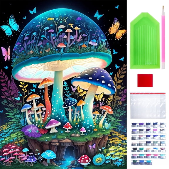 JYLMOOD Diamond Painting for Unisex Adults Kits, Full Round Drill 5D Diamond Art kits for Home Decoration and Relax,30x40cm