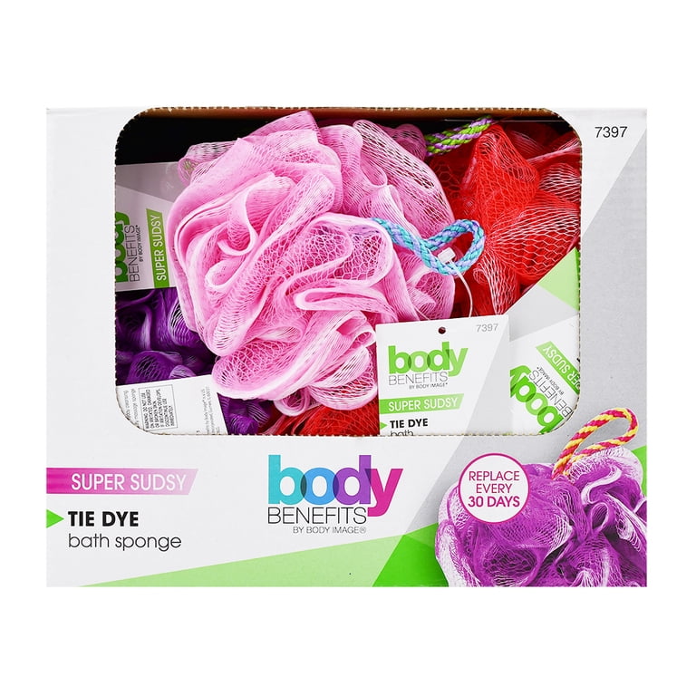 Freeman Body Benefits Tie Dye Mesh Bath Sponge photo 3
