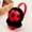 Red, variant on Fashion Plush Football Ear Warmer Anti-Freeze Thickened Ear Cover Keep Warm Kids Earmuffs for Children’s Gifts (Red)