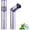 Purple 1pcs, variant on 2-in-1 Rotating Mini Fan & Flashlight, 180° Rotating Head, With High-Led Light, Portable Rechargeable Handheld Fan with Flashlight, High-Capacity 3000mah Battery, For Travel & Office (White 1pcs)