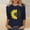 #237-Navy, variant on Women 3/4 Sleeve St. Patrick's Day T-Shirts Crew Neck Spring Graphic Tee Tops Daisy Printed Clothes