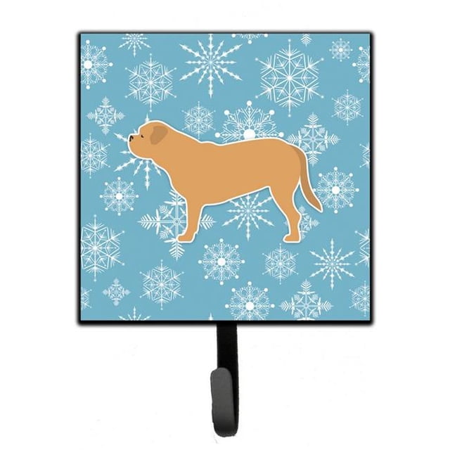 Winter Snowflake Dogue de Bordeaux Leash or Key Holder