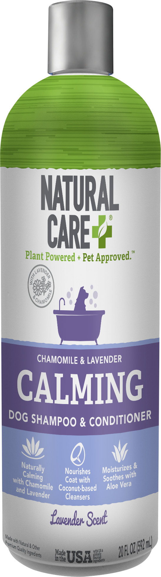 Natural Care Calming Lavender Dog Shampoo, 20 oz photo 1