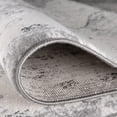 thumbnail image 5 of World Rug Gallery Vintage Oriental Distressed Medallion Area Rug - Gray 6'6"x6'6", 5 of 8
