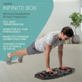 thumbnail image 3 of Lifepro InfinityBox Portable Home Gym Push Up Board and Workout Equipment Set, 3 of 10