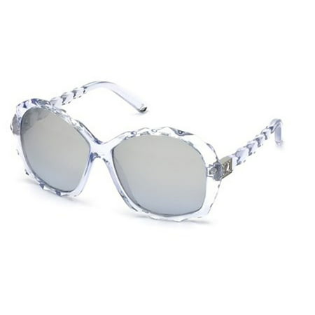 Swarovski Eyewear Women's SK0002 Sunglasses CLEAR 60