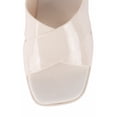 thumbnail image 3 of Jeffrey Campbell Bubblegum Platform Jelly Cross Band Slide Sandals Cream (11, Cream), 3 of 4
