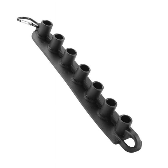 Pressure Washer Nozzle Holder, Holds 7 Tips with 1/4 Inch Quick Connect(Without Nozzles )