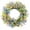 A, variant on Spring Wreath for Front Door, Artificial Floral Wreath, Spring Summer Wreath Home Decoration for Farmhouse Porch Wedding Outdoor Indoor Party Wall Window Festival Decor