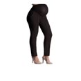 thumbnail image 1 of Pantalon Taille Haute de Maternité pour Femmes Enceintes, Uni, Décontracté, Long, 1 of 5
