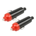 thumbnail image 1 of Unique Bargains 2pcs Cigarette Lighter Socket Plug Connector DC 12V 24V for Car, 1 of 4