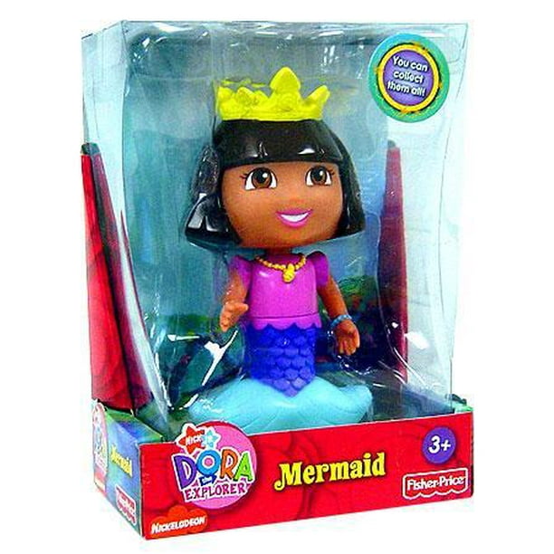 Dora the Explorer Mermaid Figure - Walmart.com - Walmart.com
