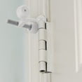 thumbnail image 3 of Hyper Tough New Hardware Hinge Pin Mounted Doorstop, White, 2.11 X 0.366 X 1.594 inch, 3 of 9