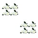 thumbnail image 3 of Flores artificiales Monstrate 4X decoración duradera para hogar y boda color Blanco 2Conjunto, 3 of 6