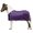 Purple, variant on Adjusta-Fit Dura-Nylon Draft Stable Sheets | Open Front Legstrap | Black | 60