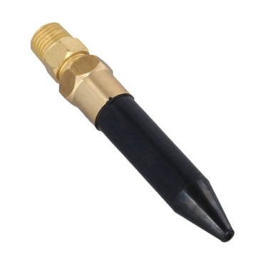 BTOER Gonfleur en Caoutchouc Valve d'Inclinaison pour Ballon à Hélium Buse d'Air Régulateur de Gonflage NPT Filetage 1/4 Valve Gonflable