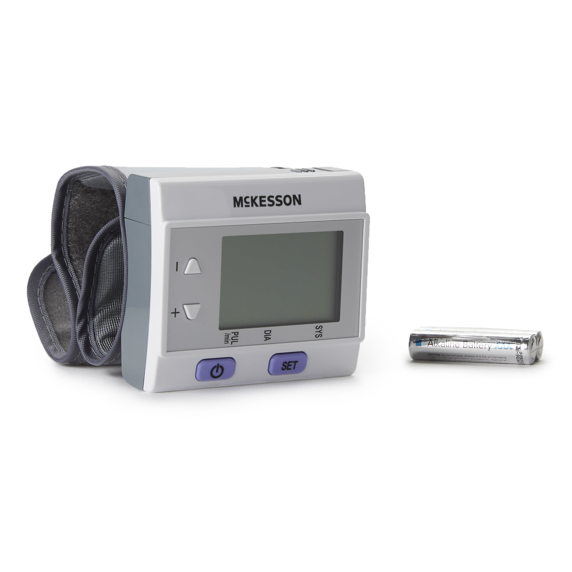 McKesson Digital Blood Pressure Monitor, Automatic Wrist Cuff, 1 Ct