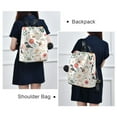 thumbnail image 7 of Travel Backpack for Women Large Capacity College Bags Multi-pocket Casual Daypacks 15 Inch Hand Drawn Whale Stars Cute Birds and Sunflowers, 7 of 7