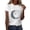 03-Gray, variant on Tshirts Shirts for Women Mit Print Boyfriend Short Sleeve Lightweight Patterned Hip Oversized Crewneck Soft Going Out Tops for Women White Size 4XL
