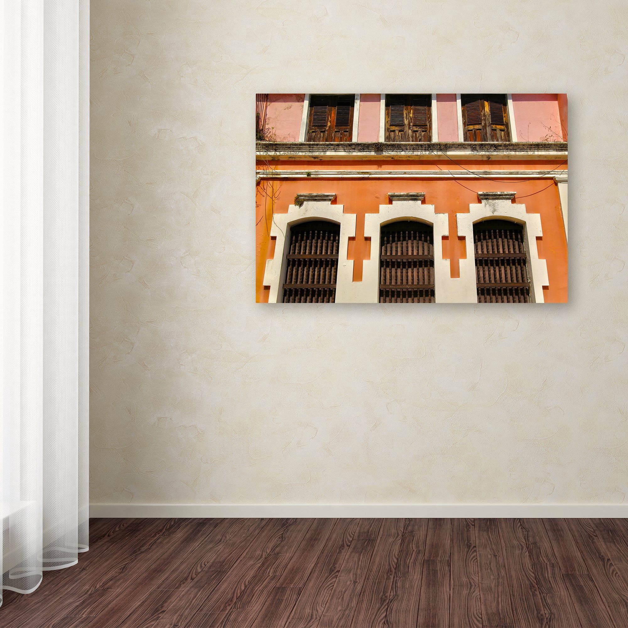 Trademark Fine Art "Old San Juan 12" Canvas Art by CATeyes